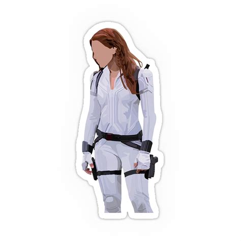 Black Widow sticker-9 – Inkyprinty.in