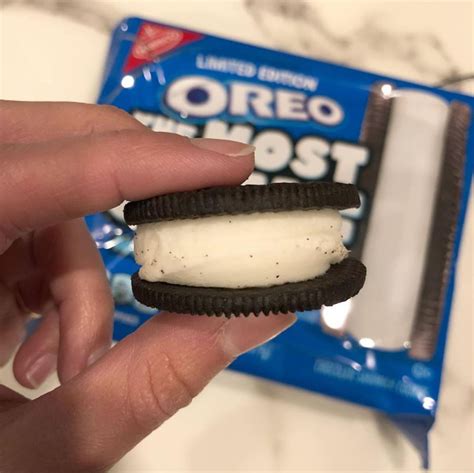 Oreo's The Most Stuf biggest cookie is
