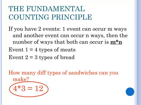 The Fundamental Counting Principle | PPT
