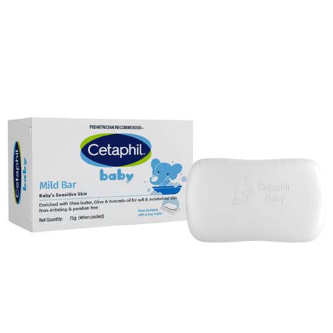 Cetaphil Baby Mild Bar with Shea Butter – skinhealthandyou