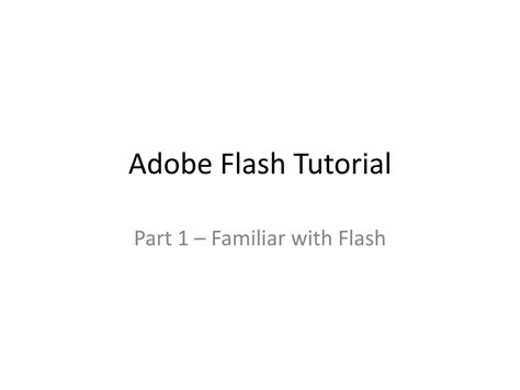 Image result for Adobe Flash Tutorial