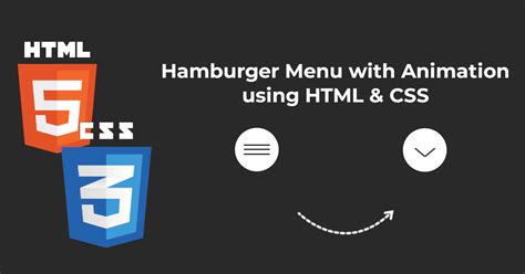 Image result for Hamburger Menu HTML CSS