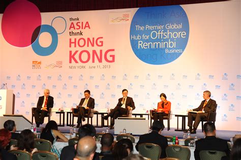 香港金融管理局 - 香港作为全球离岸人民币业务中心的推广活动在纽约举行