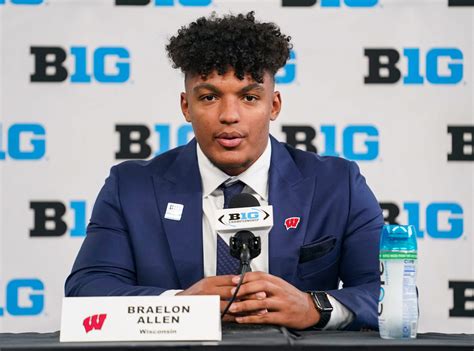 How Wisconsin RB Braelon Allen can use junior season as a 2024 NFL ...