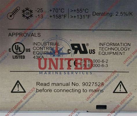 PHOENIX CONTACT TRIO-POWER SUPPLY/1AC/24DC/10 2866323 REV 04 | United ...