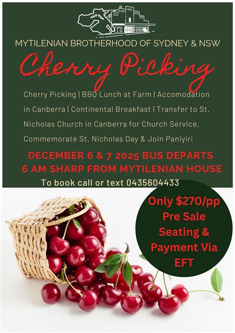 Annual Cherry Picking trip, 225 Canterbury Road, Canterbury, Canterbury ...