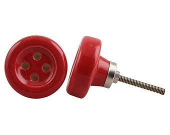 Fancy Handle (Knob) With Red & Blue Plastic Button (For Fancy Valve ...
