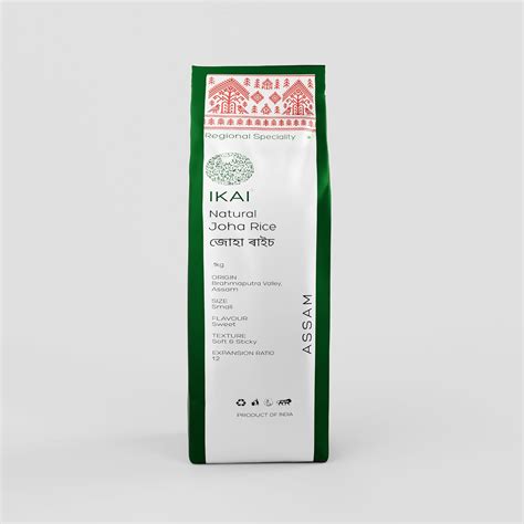 Ikai Organic Joha Rice 1 kg Naturally Grown Aromatic Short-Grain ...