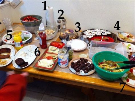 Buffet Table Set Up 的图像结果