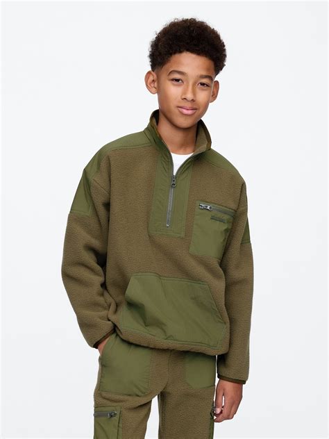 Half Zip Sweatshirts | Gap