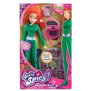 Buy RC Ertl Totally Spies Action Figure Doll Sam with 1 Spy Gadget for ...
