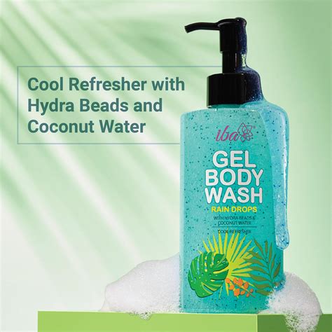 Buy Iba Raindrops Gel Body Wash & Body Lotion Combo Online
