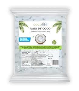 Cocolife Nata De Coco 8mm Coconut Jelly - 500 grams, Delicious ...
