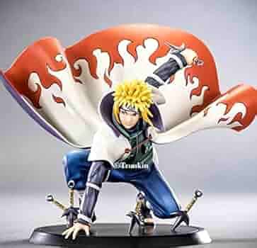 Trunkin Naruto Namikaze Minato with 2 Daggers Anime Action Figurine ...