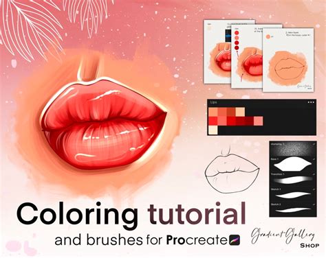 Image result for Drawing Lips Procreate