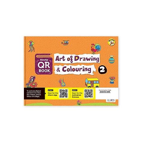 Buy QR Book - Art of Drawing & Colouring | CBSE Std. 2 | Firefly ...
