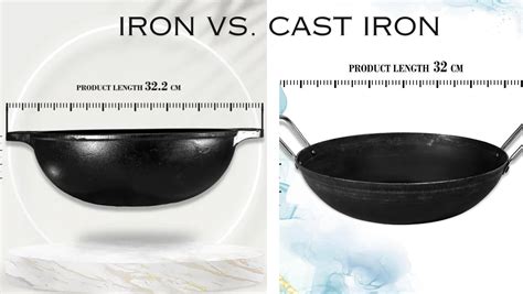 Iron vs. Cast Iron Kitchenware - Differences, Benefits, and Uses — MACclite