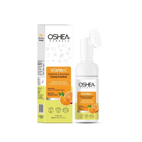 Oshea Herbals Brightening & Illuminating Foaming Facewash for All Skin ...