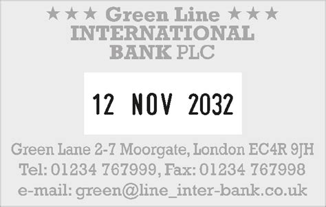 Classic- & Office Line - Green Line - Traditional Stamps - COLOP India