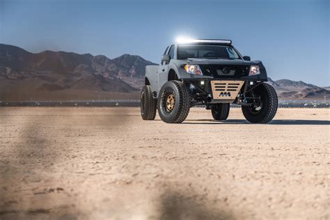 Nissan built a 600-hp Frontier 4x2 desert racer with a turbo Titan V-8