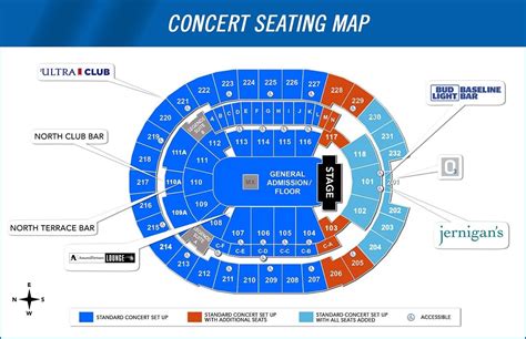 Seating Map | Kia Center
