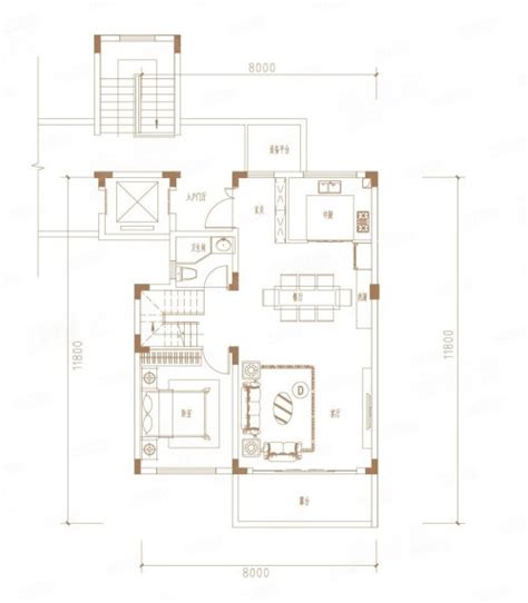长江一号-132.0平米三居现代风格-谷居家居装修设计效果图