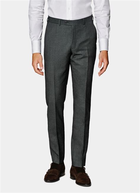 Dark Grey Tailored Fit Sienna Suit in Pure S130's Wool | SUITSUPPLY