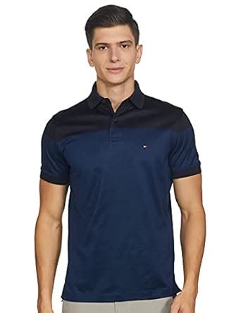 Tommy Hilfiger Men's Regular Fit Polo Shirt : Amazon.in: Fashion