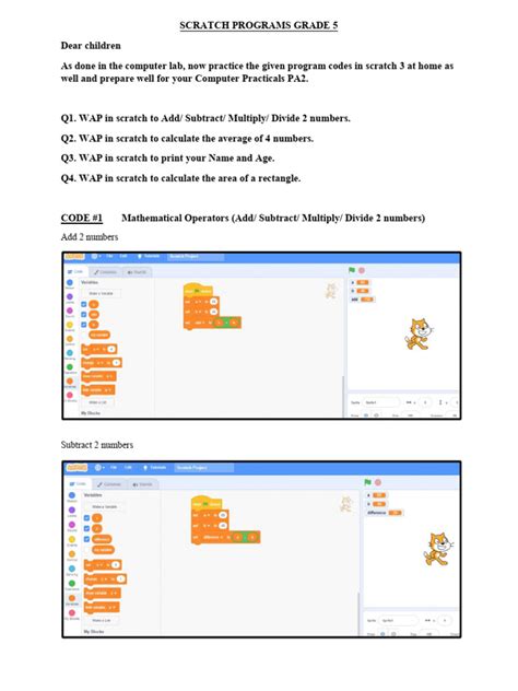 Image result for Programme Scratch 5Eme