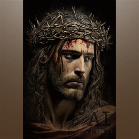 Jesus Christ Art DOWNLOAD AI Digital Art Jesus Picture - Etsy