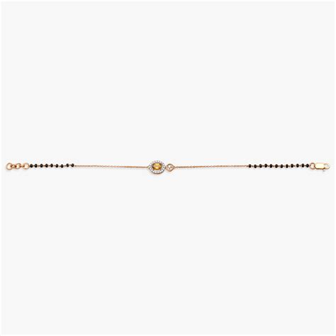 Joyous Citrine and Diamond Bracelet