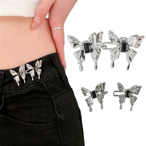 Detachable Buttons for Jeans,2 Sets Adjustable Waist Buckle Extender ...