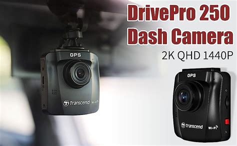 Transcend DrivePro 250 Dash Camera for Car | Dashcam for Cars | Car ...