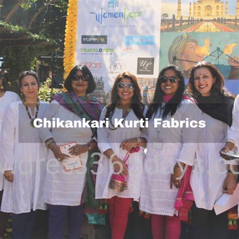 Chikankari Kurti Fabric | Lucknow Chikan Kurti Clothes Plus Sizes ...