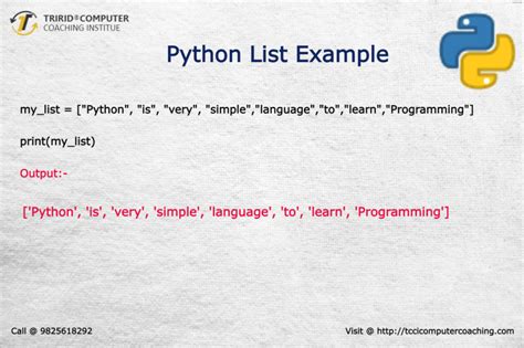 Image result for List in Python Examples