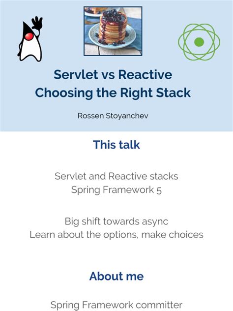 Image result for Spring Reactive Stack Servlet Stack
