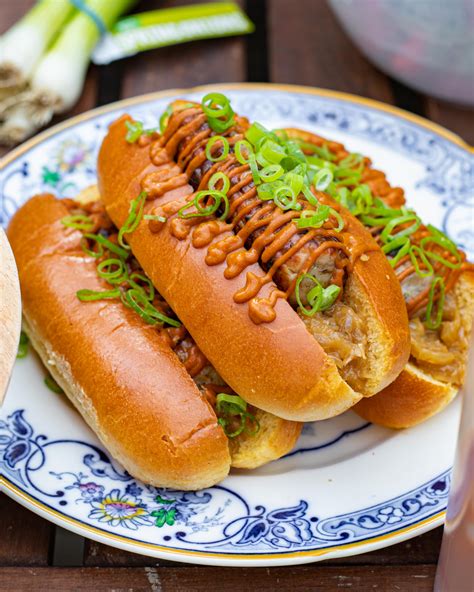 Curried Ketchup Hot Dogs with Onion Jam | Mob