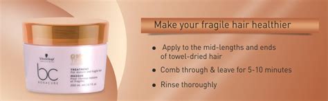 Schwarzkopf Professional Bc Q10 Time Restore Treatment, Gold, 200 ml ...