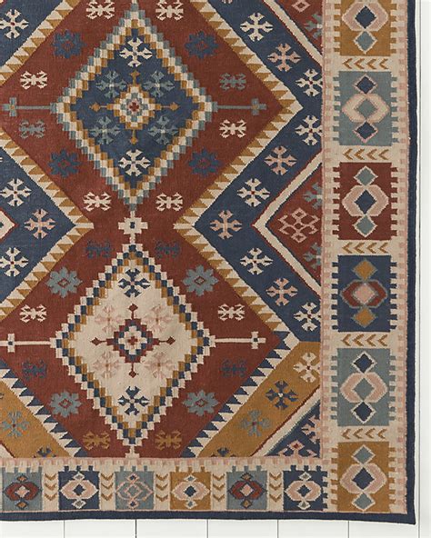 Prescott Flat-Weave Indoor-Outdoor Rug | Garnet Hill