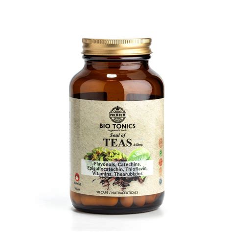 BIO TONICS FORMULAS - TEAS CATECHINS EXTRACTS