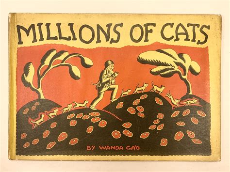 Millions of Cats by Gag, Wanda: very good hardcover (1928) First ...