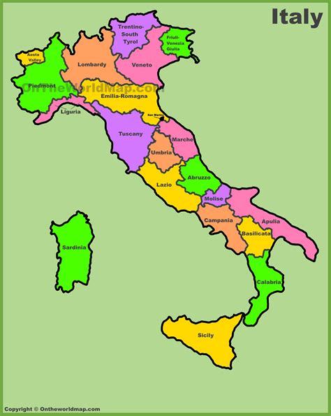 Italian Map 的图像结果