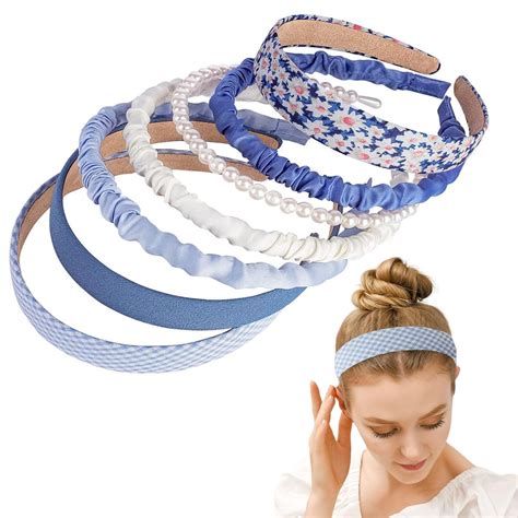 PALAY® 7pcs Headband for Women Different Designs Headband for Girls ...