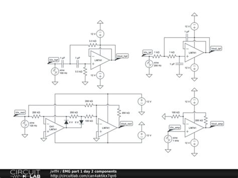 Image result for Muscle EMG Circuit Design