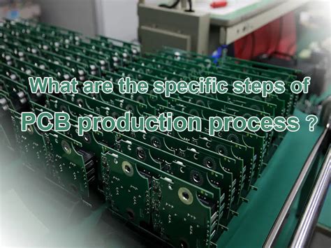 PCB Production Process 的图像结果