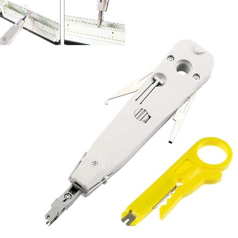 AVESON Professional Punch Tool for Insert IDC Connectors and RJ45 RJ11 ...