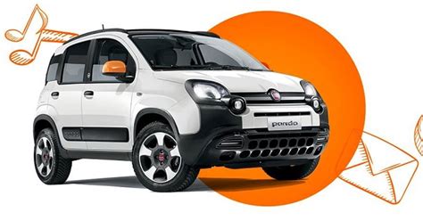 Con la Fiat Panda Connected by Wind oltre ad un router WiFi si ha la ...