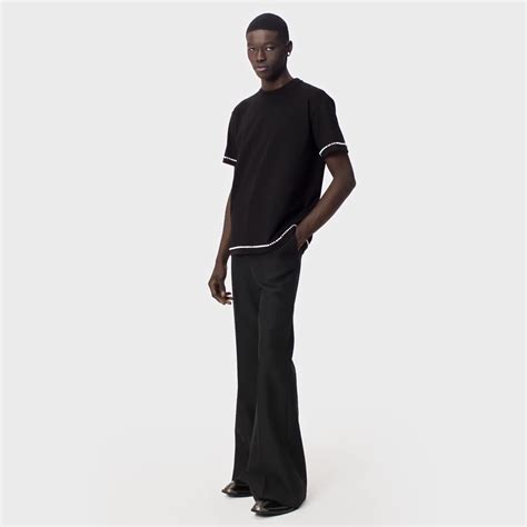 Pearl-Embellished Cotton T-Shirt - Ready-to-Wear | Louis Vuitton India