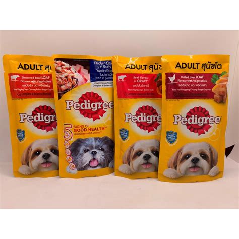 PEDIGREE WET DOG FOOD (CAN 400G/POUCH 130G) (ADULT/PUPPY) | Shopee ...
