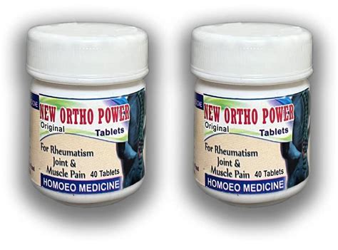 Buy Quickwell Ayurvedic new Ortho Power Tablet (2 x 40 Units) Tablets ...